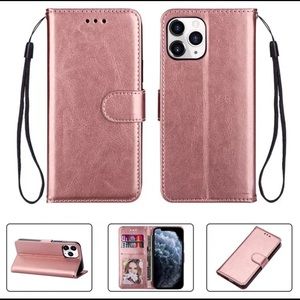 Rose Gold Wallet iPhone Case